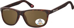Zonnebril Montana met bruin polar glas mat turtle 1 Stuk