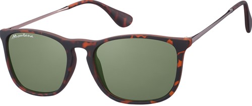 Zonnebril Montana met groen G15 glas turtle 1 Stuk
