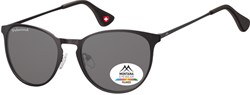 Zonnebril Montana smoke polar rond glas mtl zwart 1 Stuk