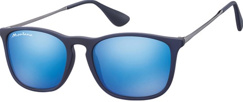 Zonnebril Montana met Revo blauw glas mtl blauw 1 Stuk