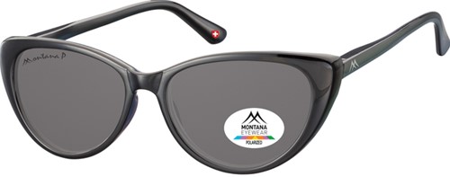 Zonnebril Montana met smoke glas zwart 1 Stuk