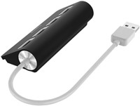 Hub Hama 4-poorts USB 2.0 zwart 1 Stuk-2