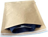 Sendbag verzendverpakking 30/34x37cm bruin 250 Stuk-2