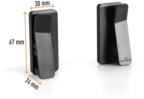 Wandhouder voor tablet Durable VISIOCLIP 1 Set-3