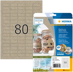 Etiket HERMA 10751 35.6x16.9mm silphie br 1600st 20 Vel