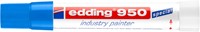 Viltstift edding 950 pasta rond 10mm blauw 1 Stuk-2