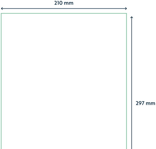 Etiket Qbasic A4 1.000 vel 210x297mm 1000 labels 1000 Vel-2