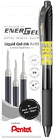 Gelschrijvervulling Pentel LR7 Energel + gelp M zw 3 Stuk