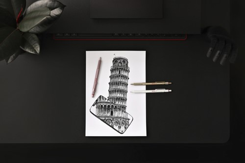 Balpen rOtring 600 M parelmoer 1 Stuk-3