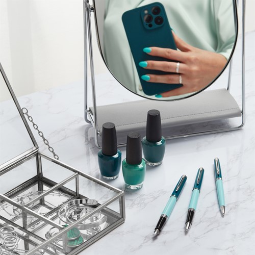 Vulpen Waterman Hemisp Colour Block CT F groen 1 Stuk-4