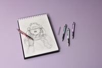 Vulpotlood rOtring Tikky 0.5mm oud roze 1 Stuk-5