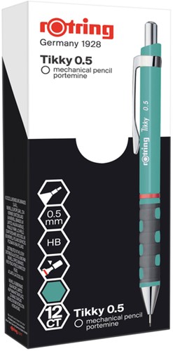 Vulpotlood rOtring Tikky 0.5mm zacht groen 1 Stuk-2