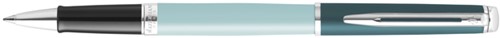 Rollerpen Waterman Hemisp Colour Block CT F groen 1 Stuk