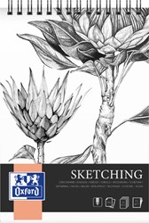 Tekenblok Oxford Sketching A4 50 vel spiraal 1 Stuk