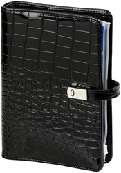 Organizer Kalpa Personal + ag26-27 7d/2p croco zw 1 Stuk