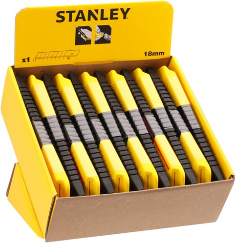 Afbreekmes Stanley SM 18mm antichoc 1 Stuk-2