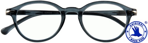 Leesbril I Need You +3.00dpt Tropic grijs 1 Stuk