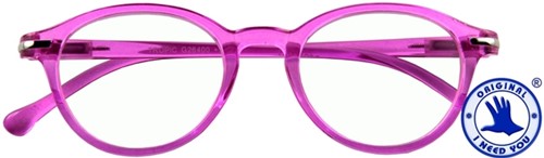 Leesbril I Need You +1.00dpt Tropic roze 1 Stuk