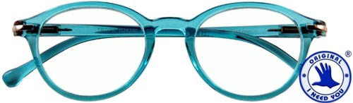 Leesbril I Need You +2.50dpt Tropic turquoise 1 Stuk