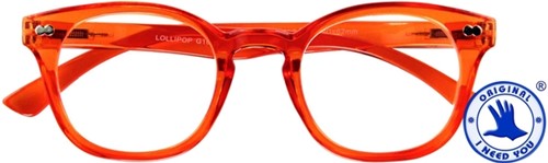 Leesbril I Need You +1.00dpt Lollipop oranje 1 Stuk