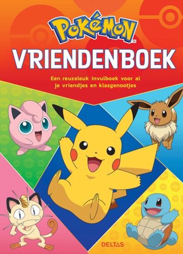 Vriendenboek Deltas Pokémon 1 Stuk