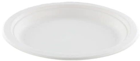 Bord IEZZY PF 170mm suikerriet wit 50 Stuk