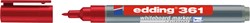 Whiteboardmarker edding 361 rond 1mm rood 1 Stuk
