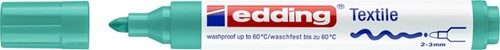 Textielmarker edding 4500 rond 2-3mm vaalgroen 1 Stuk