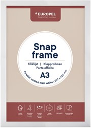 Kliklijst Europel A3 25mm mat wit 1 Stuk