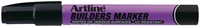 Viltstift artline professional builders zwart 1 Stuk-2