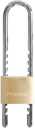 Hangslot MasterLock verstelbaar messing 50mm 1 Stuk