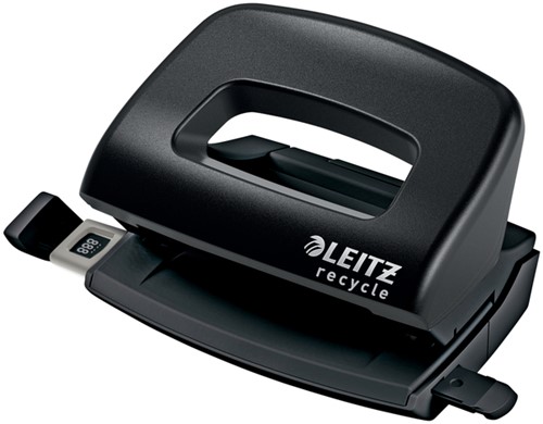 Perforator Leitz NeXXt Recycle mini 10 vel zwart 1 Stuk