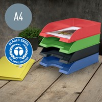Brievenbak Leitz Recycle A4 blauw 1 Stuk-1