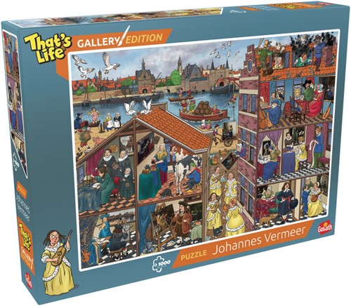 Puzzel Thats Life Gallery Johannes Vermeer 1000st 1 Doos