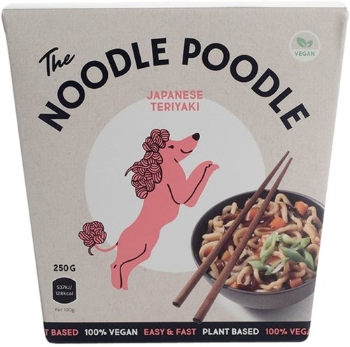 Noodles The Noodle Poodle Japanese teriyaki 250gr 250 Gram