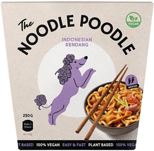 Noodles The Noodle Poodle Indonesische rendang 250 Gram