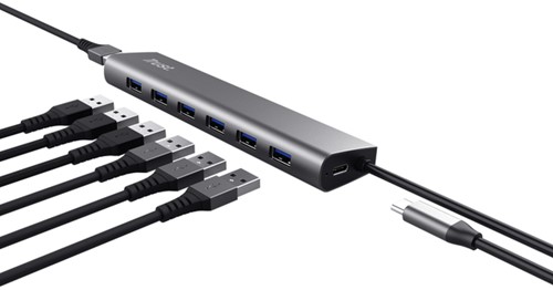 Hub Trust HALYX 7 port USB 3.2 1 Stuk-2