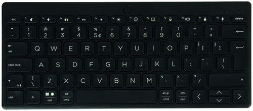 Toetsenbord HP 355 compact multi-device zwart 1 Stuk