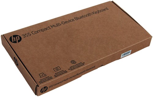 Toetsenbord HP 355 compact multi-device zwart 1 Stuk-2