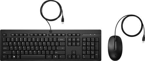 Toetsenbord + muis HP 225 zwart 1 Stuk