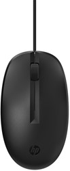 Muis HP 128 laser bedraad zwart 1 Stuk