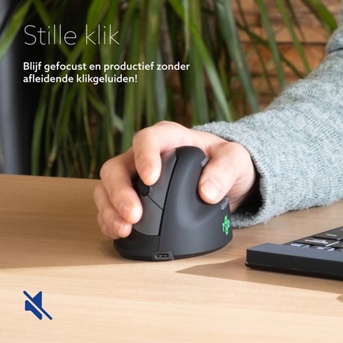 Muis R-Go Ergonomisch HE Break Wireless Rechts S 1 Stuk-1