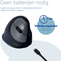Ergonomisch muis R-Go HE Break Wireless Rechts S 1 Stuk-4
