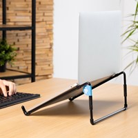 Laptopstandaard R-Go Travel Zwart 1 Stuk-2