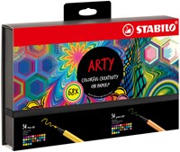 Fineliner STABILO point 88 en Pen 68 Arty creative 68 Stuk