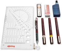 Tekenset rOtring Isograph College 0.25-0.35-05mm 1 Stuk-3