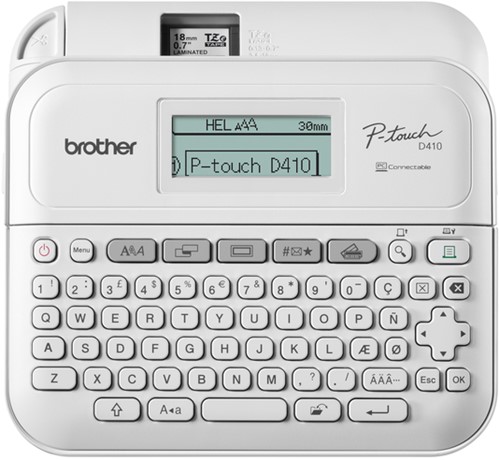 Labelprinter Brother Ptouch TZe PTD410 wit 1 Stuk-2