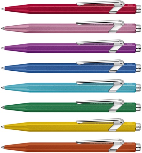 Balpen Caran d'Ache Colormat-X 849 rood 1 Stuk-2