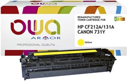 Tonercartridge OWA HP CF212A geel 1 Stuk