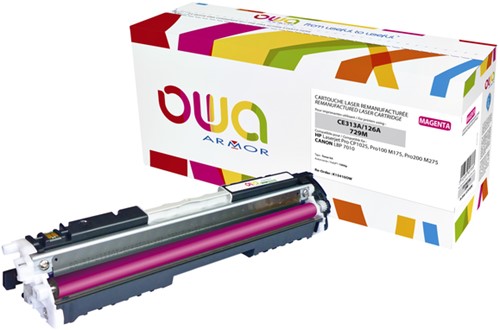 Tonercartridge OWA HP CE313A rood 1 Stuk